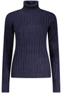 NORWAY 1963 WOMEN'S BLUE SWEATER