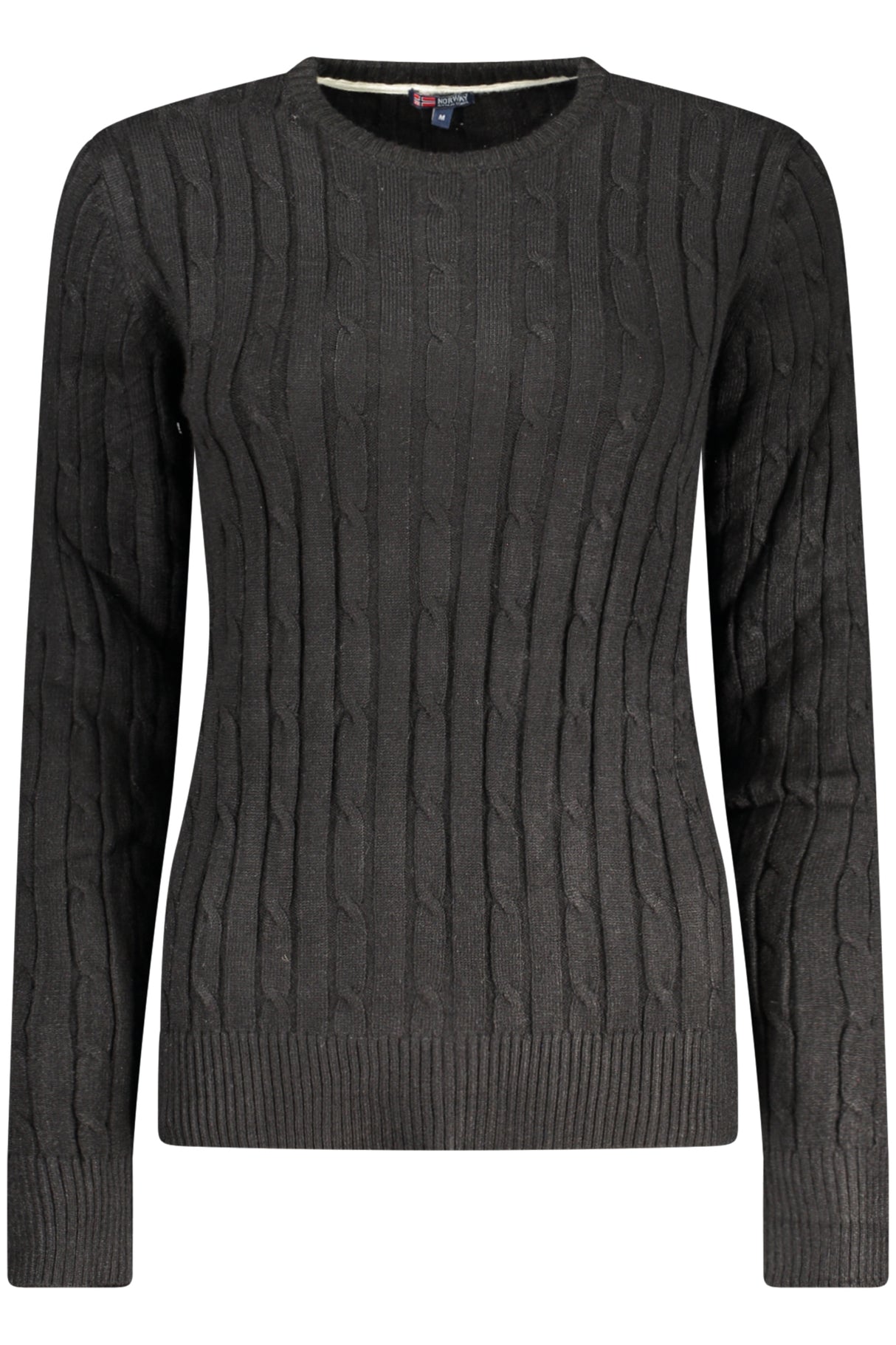 NORWAY 1963 WOMEN'S BLACK SWEATER