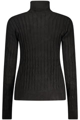 NORWAY 1963 WOMEN'S BLACK SWEATER