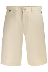 NORWAY 1963 MEN'S BEIGE BERMUDA SHORTS