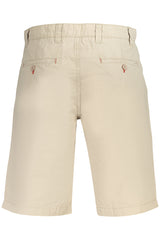 NORWAY 1963 MEN'S BEIGE BERMUDA SHORTS