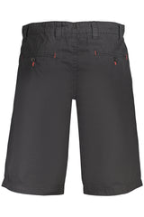 NORWAY 1963 MEN'S BLACK BERMUDA SHORTS