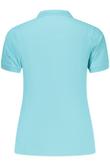 NORWAY 1963 WOMEN'S SHORT-SLEEVED POLO SHIRT, BLUE