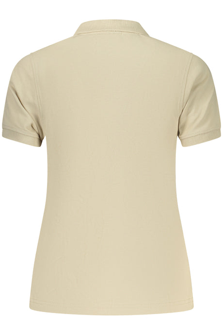 NORWAY 1963 WOMEN'S SHORT-SLEEVE POLO SHIRT, BEIGE