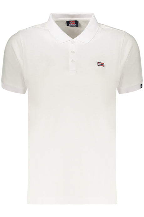 NORWAY 1963 WOMEN'S SHORT-SLEEVE POLO SHIRT WHITE