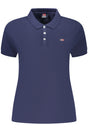 NORWAY 1963 WOMEN'S SHORT-SLEEVED POLO SHIRT, BLUE