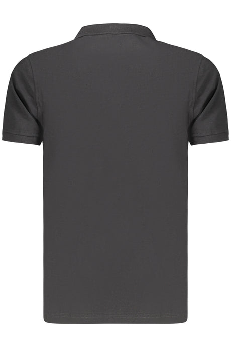 NORWAY 1963 WOMEN'S SHORT-SLEEVE POLO SHIRT, BLACK