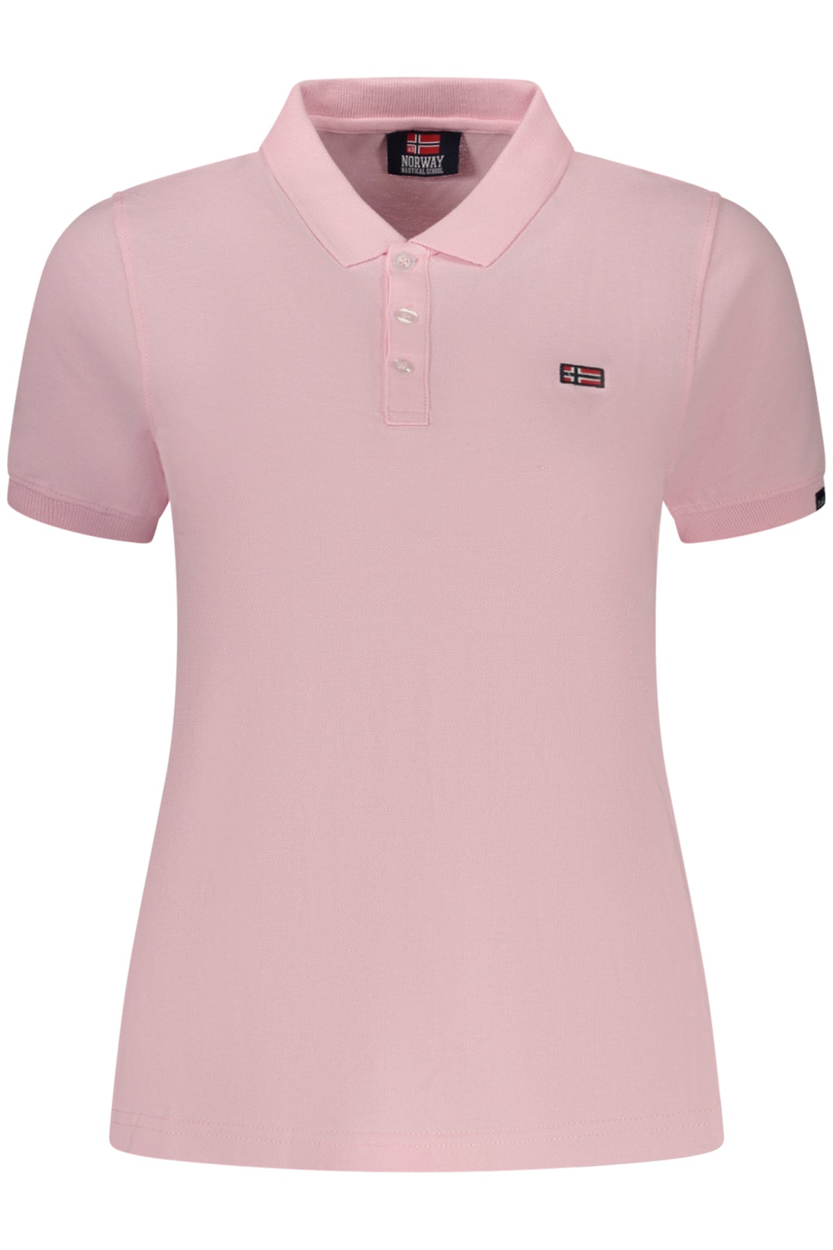 NORWAY 1963 WOMEN'S PINK SHORT-SLEEVE POLO SHIRT