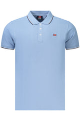 NORWAY 1963 MEN'S SHORT-SLEEVED POLO SHIRT, BLUE