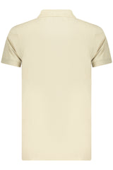 NORWAY 1963 MEN'S SHORT-SLEEVE POLO SHIRT, BEIGE