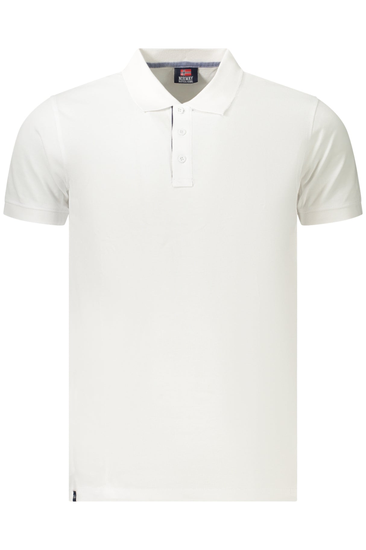 NORWAY 1963 MEN'S SHORT-SLEEVED POLO SHIRT WHITE