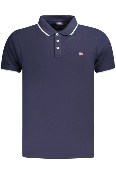 NORWAY 1963 MEN'S SHORT SLEEVE POLO BLUE