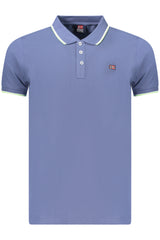 NORWAY 1963 MEN'S SHORT-SLEEVED POLO SHIRT, BLUE