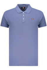 NORWAY 1963 MEN'S SHORT-SLEEVED POLO SHIRT, BLUE