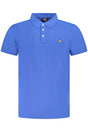 NORWAY 1963 MEN'S BLUE SHORT SLEEVE POLO SHIRT