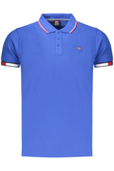 NORWAY 1963 MEN'S SHORT-SLEEVED POLO SHIRT, BLUE