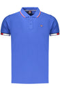 NORWAY 1963 MEN'S SHORT-SLEEVED POLO SHIRT, BLUE