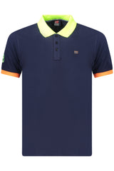 NORWAY 1963 MEN'S SHORT-SLEEVED POLO SHIRT, BLUE