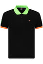 NORWAY 1963 MEN'S SHORT-SLEEVED POLO SHIRT, BLACK