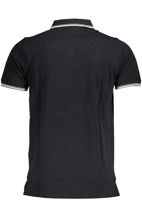 NORWAY 1963 MEN'S SHORT SLEEVE POLO BLACK