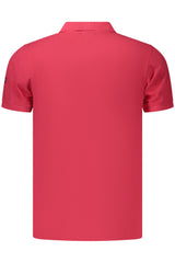 NORWAY 1963 MEN'S SHORT-SLEEVED POLO SHIRT, RED