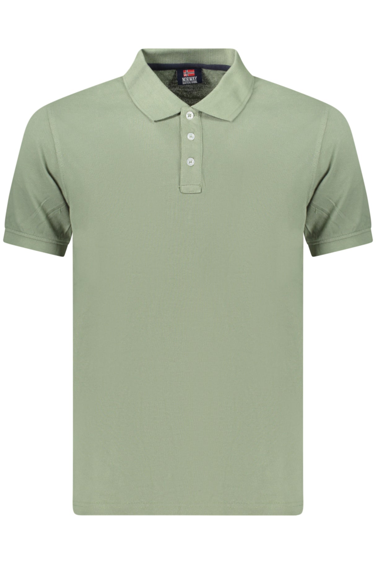 NORWAY 1963 MEN'S SHORT-SLEEVED POLO SHIRT, GREEN