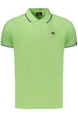 NORWAY 1963 MEN'S SHORT-SLEEVED POLO SHIRT, GREEN