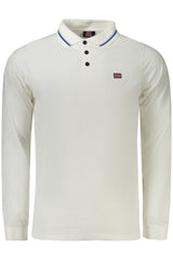 NORWAY 1963 LONG SLEEVE POLO MEN WHITE