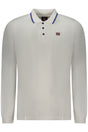 NORWAY 1963 MEN'S LONG-SLEEVED POLO SHIRT WHITE