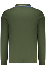 NORWAY 1963 MEN'S LONG-SLEEVED POLO SHIRT, GREEN