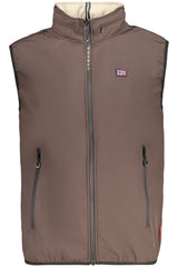NORWAY 1963 MEN'S BROWN SLEEVELESS JACKET