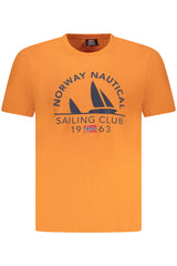 NORWAY 1963 MEN'S SHORT SLEEVE T-SHIRT ORANGE
