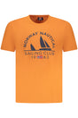 NORWAY 1963 MEN'S SHORT SLEEVE T-SHIRT ORANGE