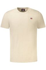 NORWAY 1963 MEN'S SHORT SLEEVE T-SHIRT BEIGE