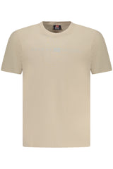 NORWAY 1963 MEN'S SHORT SLEEVE T-SHIRT BEIGE