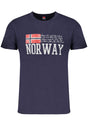 NORWAY 1963 MEN'S SHORT SLEEVE T-SHIRT BLUE