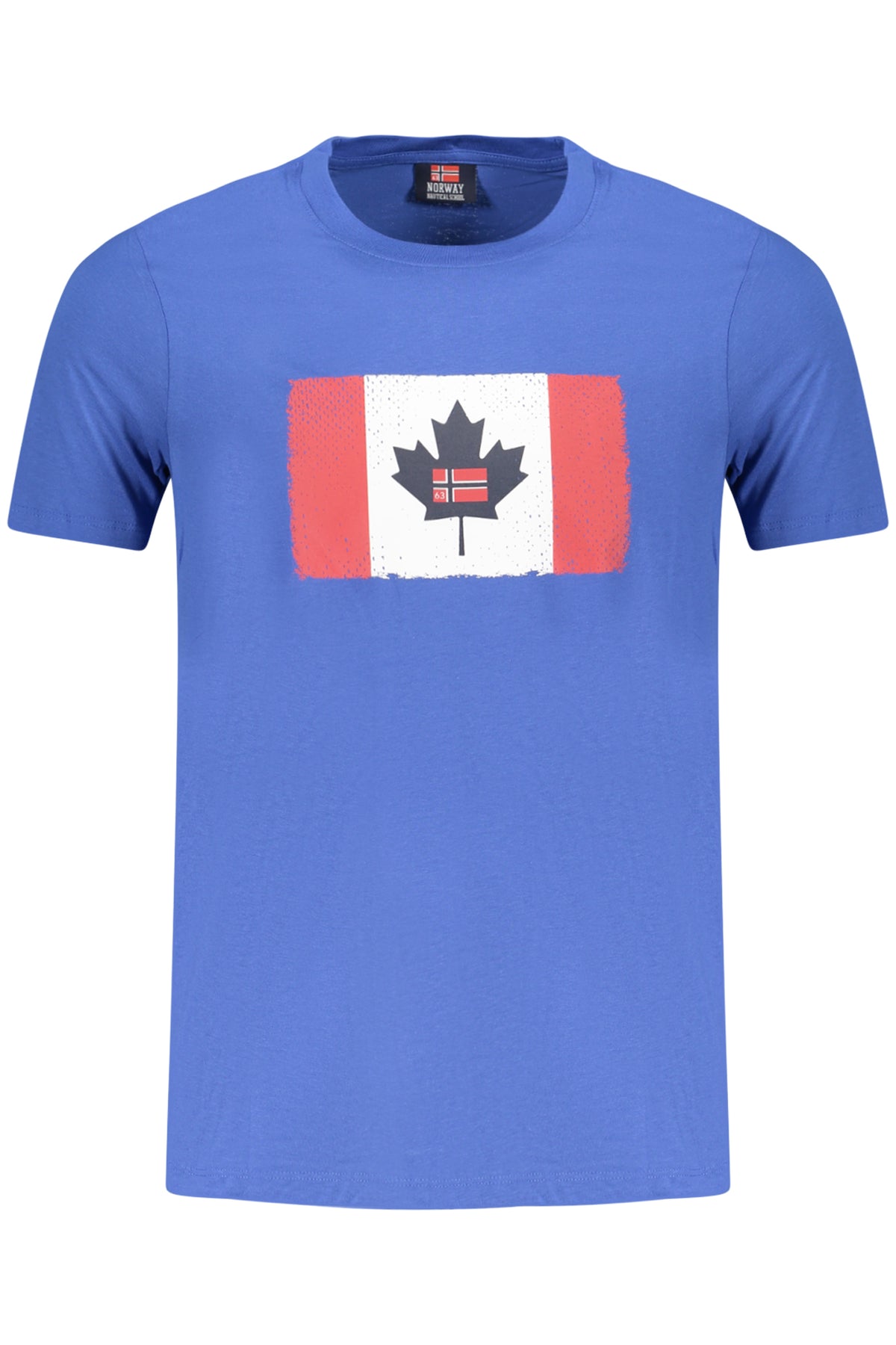 NORWAY 1963 MEN'S SHORT SLEEVE T-SHIRT BLUE