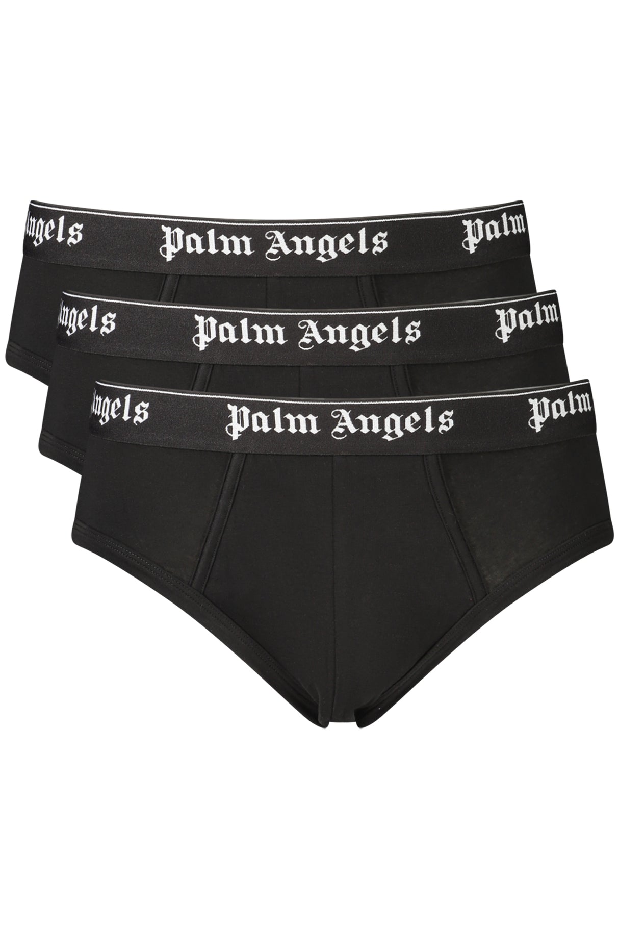 PALM ANGELS MEN'S BLACK BRIEFS