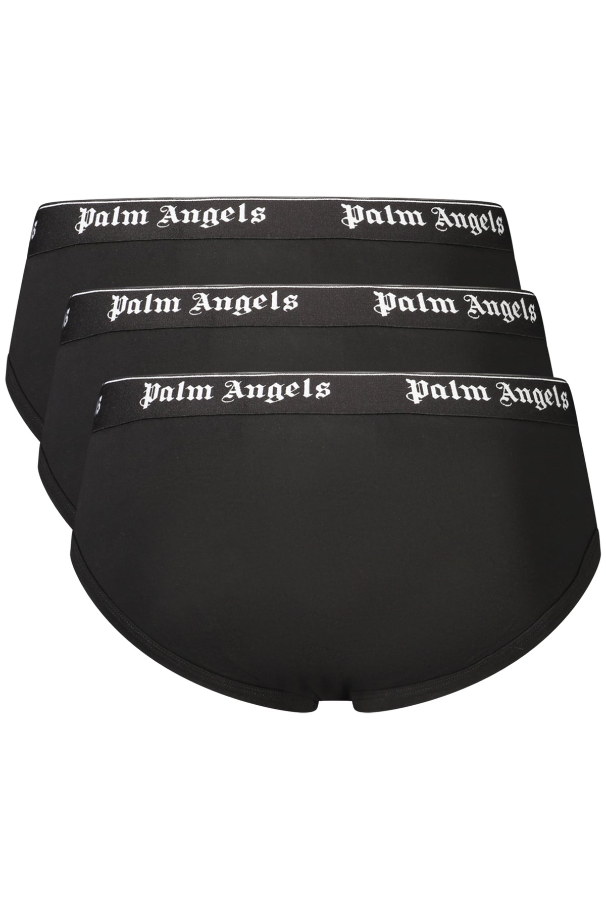 PALM ANGELS MEN'S BLACK BRIEFS