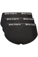 PALM ANGELS MEN'S BLACK BRIEFS