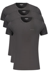 PALM ANGELS MEN'S BLACK OUTFIT T-SHIRT