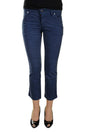 PARASUCO WOMEN'S BLUE PINOCCHIETTO PANTS