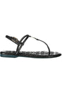 PATRIZIA PEPE BLACK WOMEN'S SANDAL FOOTWEAR