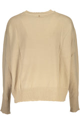 PATRIZIA PEPE BEIGE WOMEN'S SWEATER