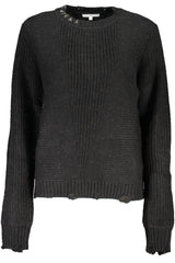 PATRIZIA PEPE WOMEN'S BLACK SWEATER