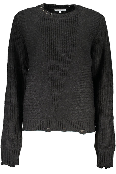 PATRIZIA PEPE WOMEN'S BLACK SWEATER