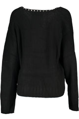 PATRIZIA PEPE WOMEN'S BLACK SWEATER