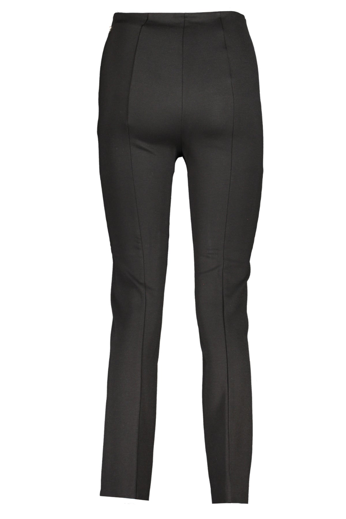 PATRIZIA PEPE BLACK WOMEN'S TROUSERS