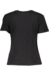 PATRIZIA PEPE WOMEN'S SHORT SLEEVE T-SHIRT BLACK