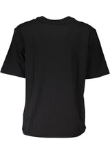 PATRIZIA PEPE WOMEN'S SHORT SLEEVE T-SHIRT BLACK